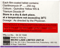Clariwin 250 Tablet 10 Clariwin 250 Tablet 10